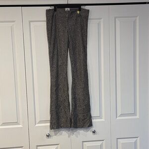 SW3 Bespoke Charcoal Lace Flare Pants